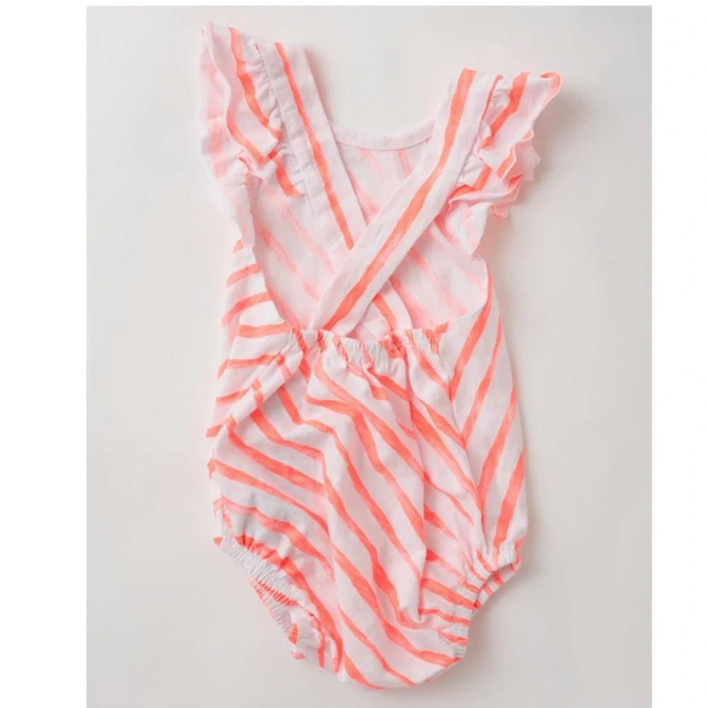 Joah Love Striped Onesie - Picture 3 of 8